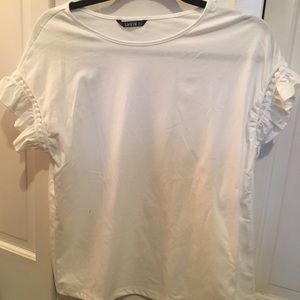 Shein lace detail shirt